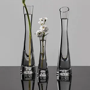 Vase hydroponique design pas cher pour arrangement floral, décoration intérieure, vase en verre pour table, salon - Product Image 1