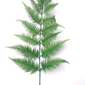 Foglia di Felce Artificiale a Ramo Singolo in Plastica Ecologica, 130-180cm, per Composizioni Floreali e Decorazioni Paesaggistiche - Product Image 4