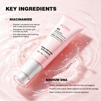 Crème Contour des Yeux PDRN Peptide Rose 30g en Gros avec 5% de Niacinamide pour Cernes, Poches et Ridules – Soins de la Peau OEM/ODM