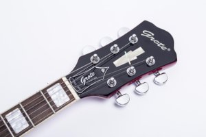 <span class=keywords><strong>Guitare</strong></span> électrique Grote GTZT-01, corps en érable brillant, 22 frettes, micros P90 H-H - Product Image 6
