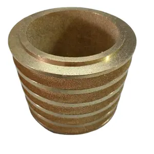 Customized Sintered bronze filter copper powder filter brass sintered air filter element