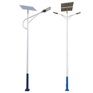 Mât de production galvanisé de 10m, 11m, 12m pour éclairage public LED haute performance au Kenya, poteau de lampadaire galvanisé à chaud - Product Image 1