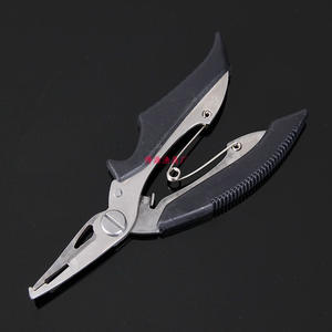 Alicates de pesca de acero inoxidable, cortador de señuelos multifuncional, herramienta de cuchillo portátil para aparejos de pesca - Product Image 3