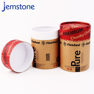 Cylindre de prototypage rapide de marque personnalisé, boîte d'emballage ronde en papier tube cadeau - Product Image 4