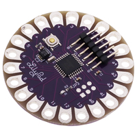 ATmega32U4 ATMEGA328P LilyPad 328 para Arduino DIY Kit Micro USB ATtiny85 placa principal zumbador WS2812 CR2032 TEMT6000