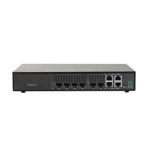 Terminal de ligne optique EPON OLT 4 ports, version standard, solution FTTH, combo Gigabit, liaison montante fiable, boîtier métallique - Product Image 3