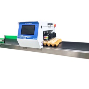 Yaomatec thông minh công nghiệp tốc độ cao sáu đầu máy in trứng ngày Logo mã hàng loạt máy in phun liên tục - Product Image 1