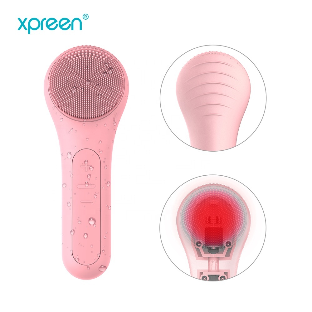 Facial cleansing brush manufacturer silicone electric facial cleansing brush