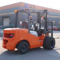 Forklift Diesel Laris Manis Kapasitas 2 hingga 4 Ton untuk Penggunaan Retail & Restoran Montacargas Forklift Truck dengan Mesin Diesel