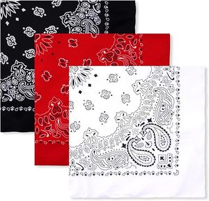 Vente en gros de bandanas carrés en polyester de 21*21 pouces <span class=keywords><strong>pour</strong></span> hommes foulards de cow-boby à imprimé Paisley bandanas <span class=keywords><strong>pour</strong></span> l'extérieur - Product Image 2