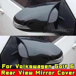 Para Volkswagen Golf 6: Kit de carrocería, cubierta protectora para espejo retrovisor lateral, embellecedor de espejo retrovisor, pieza de modificación. - Product Image 3