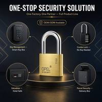 Cadenas en laiton doré poli antivol robuste de marque serrure de porte durable en gros avec clé étanche nouveau Tricercle de conception