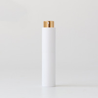 Flacon de parfum atomiseur rechargeable en aluminium et verre 8ml 10ml, forme voyage, logo personnalisé, vaporisateur de brume pour soins personnels