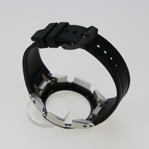 GA2100 Mod Kit Boîtier en acier inoxydable 316L avec bracelet de montre en silicone Vis en or rose pour boîtier de montre GA-<span class=keywords><strong>2100</strong></span> - Product Image 3
