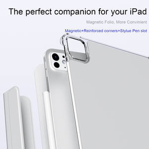 Étui universel pour <span class=keywords><strong>iPad</strong></span> <span class=keywords><strong>Pro</strong></span> 2e/3e/4e génération 11 pouces, <span class=keywords><strong>coque</strong></span> magnétique <span class=keywords><strong>avec</strong></span> boucle pour <span class=keywords><strong>stylet</strong></span> - Product Image 3