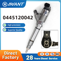 Inyector Diesel NANT 0445120042 para Válvulas de Inyección del Conjunto del Motor