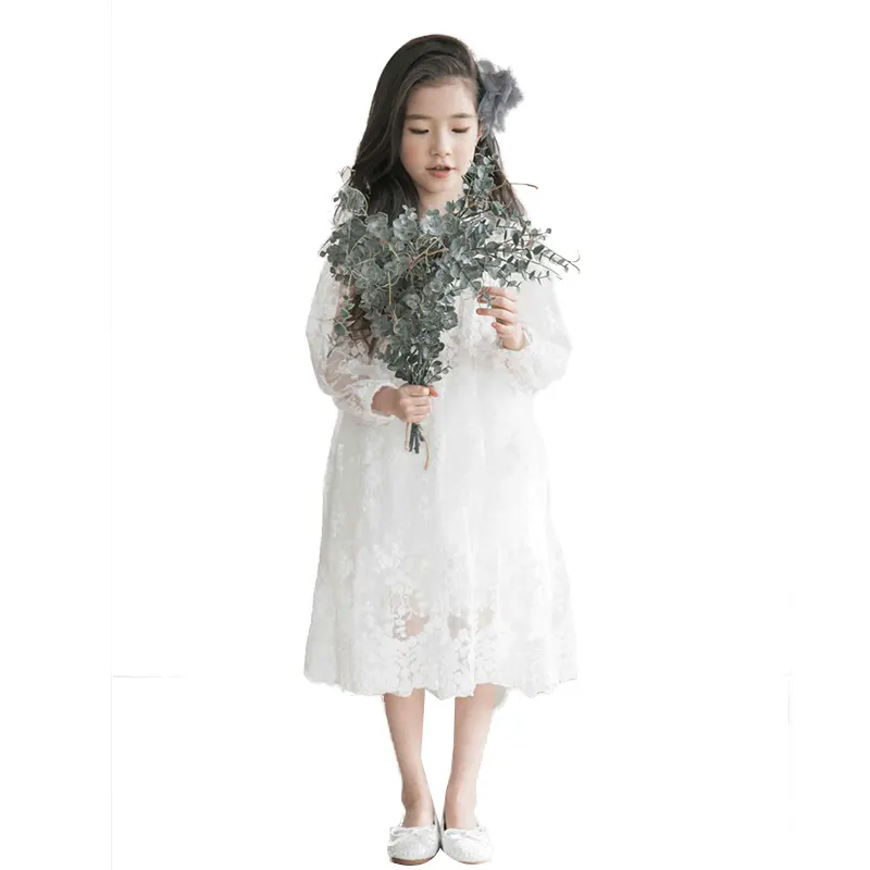 Produk laris gaun pesta musim panas anak-anak desain putri untuk baju anak-anak Thailand