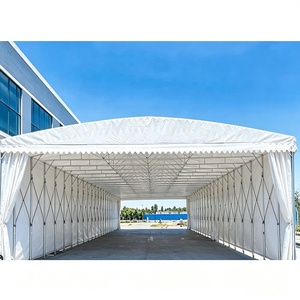 Auvent mobile coulissant extérieur personnalisé, grande tente rétractable pour entrepôt, abri solaire pliable pour activités extérieures - Product Image 6