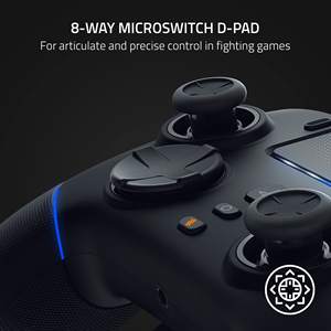 Manette de Jeu Sans Fil Razer Wolverine V2 Pro pour PlayStation 5 / <span class=keywords><strong>PS5</strong></span> PC HyperSpeed avec Boutons d'Action Tactiles Mécaniques Sans Fil - Product Image 3