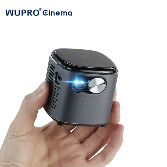 Hot Trends Wupro/ODM DLP Projector 4K Support Android Smart Proyector Wi-Fi 6 PICO LED Build-in Battery Portable Mini Projector