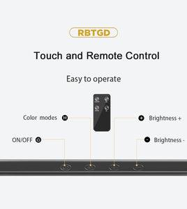 Lampada da Scrivania LED Flessibile con <span class=keywords><strong>Braccio</strong></span> Orientabile e Morsetto, Controllo Touch, in Alluminio Nero per Fai-da-Te - Product Image 4