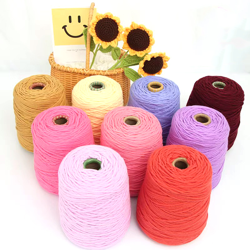 Красивые коврики, шерстяная пряжа, 400 г/конус, супер мягкая 8ply Tufting пряжа для тафтинга