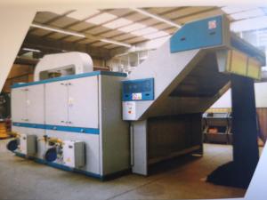 Machine de finition textile de qualité supérieure SALVADE' AMO 2200 de fabrication italienne, sécheuse compacte entièrement isolée, 180 kW, 4 automatiques sans tension - Product Image 2