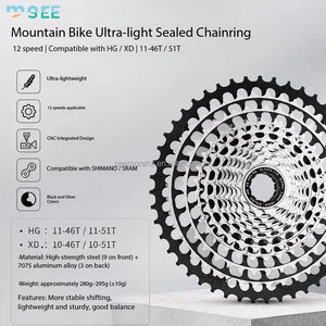 <span class=keywords><strong>Cassette</strong></span> CNC SeeMore de Aluminio para Bicicleta de Montaña, Ultraligero, con Soporte de Aluminio, <span class=keywords><strong>Cassette</strong></span> <span class=keywords><strong>HG</strong></span>/XD, Plato de Cadena Cerrado - Product Image 5