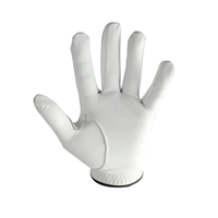 Guantes de Golf Premium de Piel Cabretta para Mano Izquierda, Impermeables, Antideslizantes, Transpirables, con Logotipo Personalizado Bordado