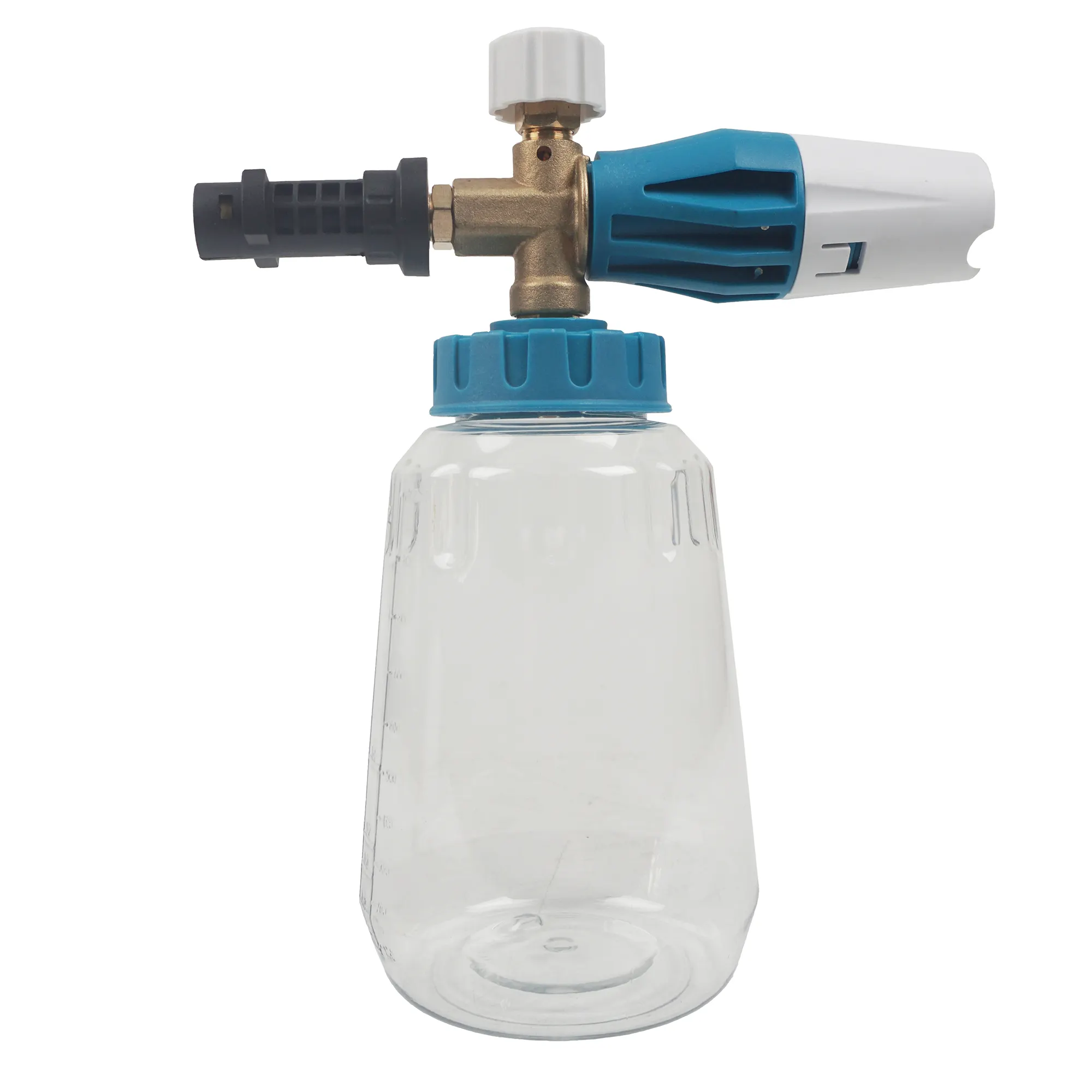 Bottiglia di schiuma per autolavaggio bottiglia di sapone ad alta pressione per lancia di schiuma da neve con connettore 1/4 strumenti di pulizia automatica