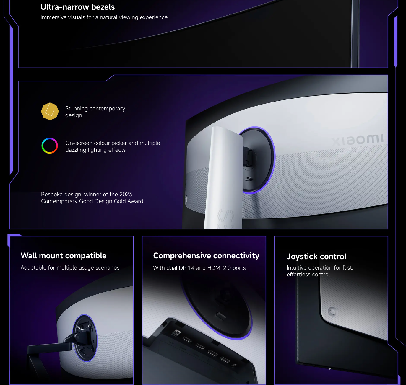 Xiaom i Curved Gaming Monitor G34WQi 2026 Immersive Curved Display