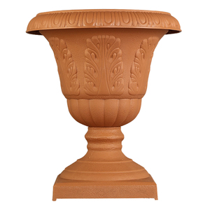 <span class=keywords><strong>Pot</strong></span> <span class=keywords><strong>en</strong></span> résine plastique créatif <span class=keywords><strong>IRIS</strong></span> pour l'extérieur, imitant une tasse à vin <span class=keywords><strong>en</strong></span> céramique, pour jardin et maison, <span class=keywords><strong>pot</strong></span> à fleurs amovible pour bonsaï avec gravure - Product Image 3