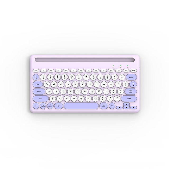 Multi Colors Different Devices Use Wireless bluetooth Keyboard for Laptop ipad mac apple Multi Channels Keyboard