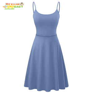 Vestido <span class=keywords><strong>de</strong></span> maternidad <span class=keywords><strong>para</strong></span> mujeres <span class=keywords><strong>embarazadas</strong></span>, camisón liso <span class=keywords><strong>de</strong></span> cuello redondo, ropa <span class=keywords><strong>de</strong></span> lactancia materna - Product Image 5