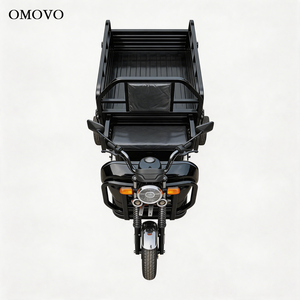 OMOVO Lite Tricycle Électrique de Transport de Marchandises, Vélo Cargo Électrique, Rickshaw à Trois Roues - Product Image 5