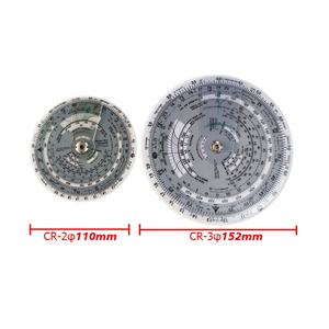 Circular Flight Computer Rotierende Luftfahrt PVC Kunststoff CR-2 Student Air Navigation Gerät Flug plotter - Product Image 3