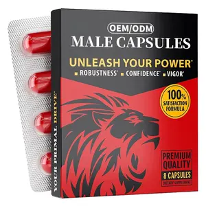 OEM/ODM Natural Herbal Man Capsules Epimedium Extract Male Energy Horny Goat Weed Capsules