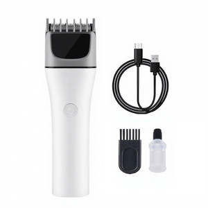 Tondeuse à cheveux professionnelle à faible bruit, puissante, pour hommes, tondeuse à cheveux électrique professionnelle pour <span class=keywords><strong>barbier</strong></span>, pour l'extérieur et l'intérieur - Product Image 1
