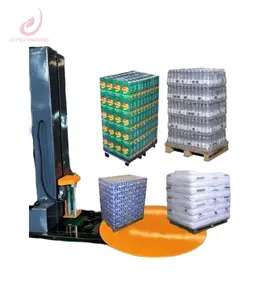 JY Venda quente Preço barato Semi-Auto Tipo Pallet Stretch Film Wrapping Machine Made In China