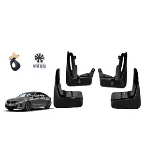 Garde-boue en plastique noir pour BMW Série 6 GT, déflecteurs de voiture pour 2018 2022 BM1013 - Product Image 4