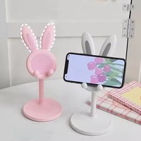 Support de téléphone portable mignon réglable en forme de dessin animé, support de table pour téléphone portable, prix abordable, prêt à être expédié