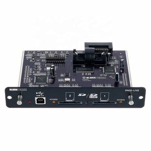 Carte d'extension <span class=keywords><strong>Klark</strong></span> Teknik DN32-Live, enregistrement et lecture en direct sur 32 canaux sur deux cartes mémoire SD/SDHC pour console de mixage numérique Midas - Product Image 3