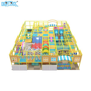 <span class=keywords><strong>Parque</strong></span> Infantil Interior Comercial EPARK con Trampolín, Toboganes Interactivos Grandes y Piscina de Pelotas para <span class=keywords><strong>Parque</strong></span> de Trampolines - Product Image 1