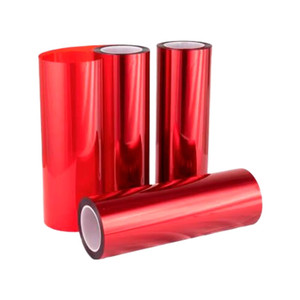 OEM 100% nouveau matériau <span class=keywords><strong>Film</strong></span> enduit de silicone rouge résistant aux hautes températures <span class=keywords><strong>Film</strong></span> de libération pour animaux de compagnie - Product Image 1