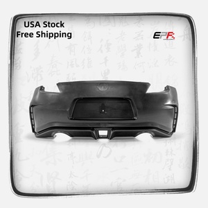 Almacén en EE. UU. Disponible en stock |   Parachoques trasero de plástico PP tipo Nismo para 370Z, incluye cubierta de remolque, 2 piezas/juego, listo para usar, envío gratis - Product Image 1