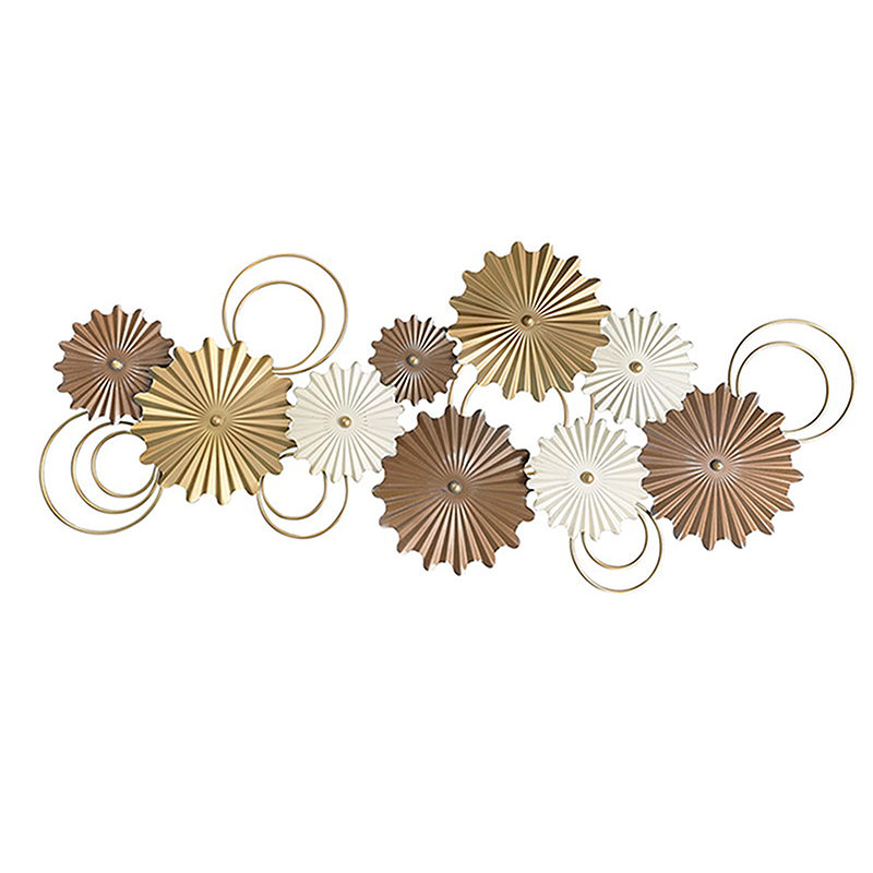 2025 Luxury Custom 3D Metal Wall Hanging Art High Quality Modern Design for Living Room Interior Large Decorative Metal Arts · image 1