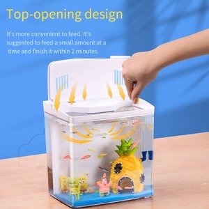 Home Fish Tank Living Room Desktop Mini Self-Circulating Maintenance-Free Ecological <strong>Acrylic</strong> <strong>Rectangular</strong> Oxygen Indoor Goldfish - Product Image 4