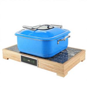 Huadison Arabe Buffet Équipement Électrique Chaffing Plats Buffet <span class=keywords><strong>Traiteur</strong></span> En Acier Inoxydable Chafing Dish Buffet Ensemble - Product Image 1