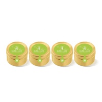 Boîtes à café personnalisées de 50ml, en aluminium, safari pour café, masque d'herbes, boîte-cadeau en fer, 10 pièces