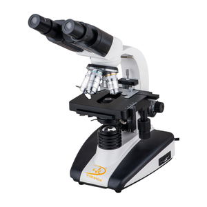 Microscope biologique XSP-136E, microscope biologique de laboratoire avec tête binoculaire à compensation libre inclinée - Product Image 1